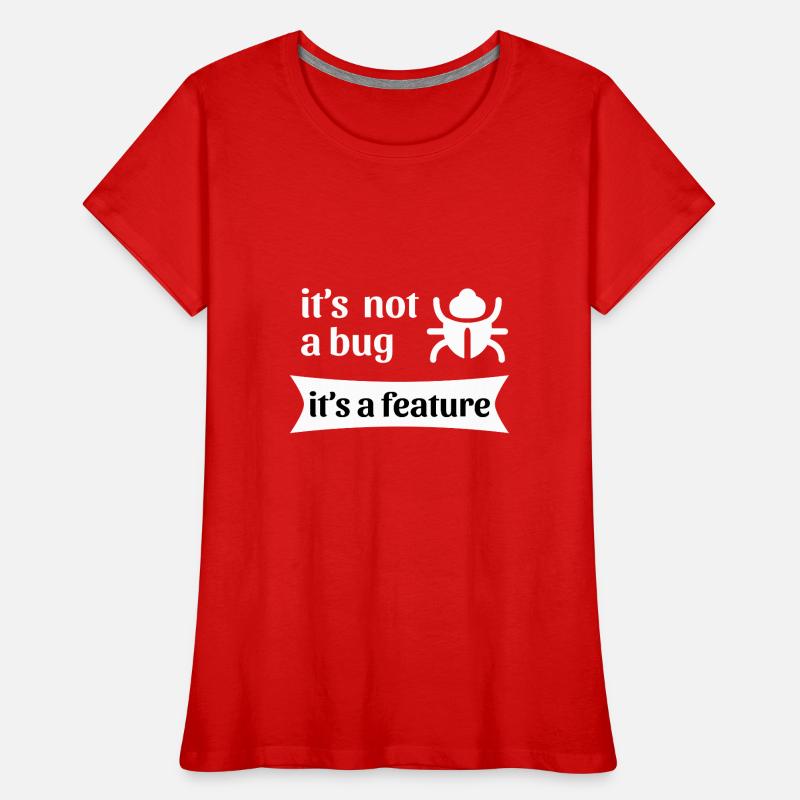 Programmierer Frauen Premium Bio T-Shirt