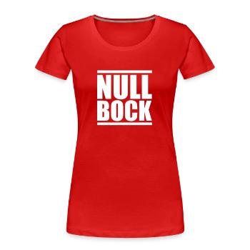 Null Bock Keine Lust Ohne Motivation Müde Faultier - Frauen Premium Bio T-Shirt - Rot - Vorne - Mia (176cm)