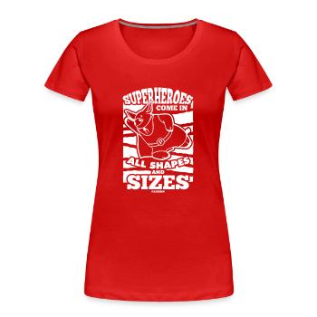 Pig Pig PigLet Sow Pigs Gift - Women's Premium Organic T-Shirt - red - Front - Mia (176cm)