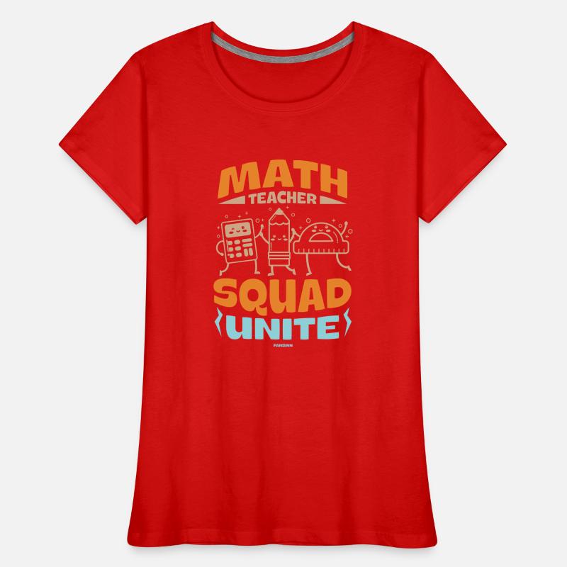 Mathématiques Math Mathématicien Math Professeur Cadeau T-shirt bio Premium Femme
