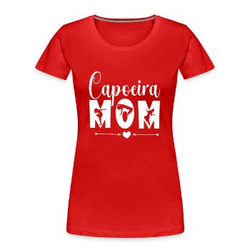 Capoeira Mutter Kampfsport Brasilianisch Hobby - Frauen Premium Bio T-Shirt - Rot - Vorne - Mia (176cm)