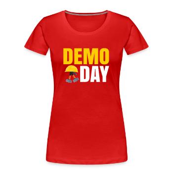 House Destruction Renovation Gift - Women's Premium Organic T-Shirt - red - Front - Mia (176cm)