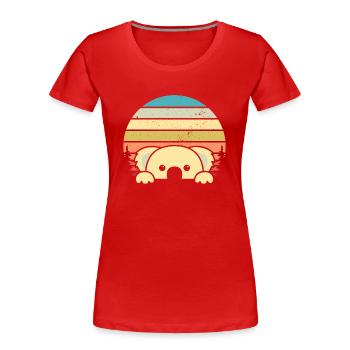 Koalas sind beeindruckend - Frauen Premium Bio T-Shirt - Rot - Vorne - Mia (176cm)