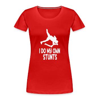 Scooter Scooter Scooter Cadeau - T-shirt bio Premium Femme - rouge - Devant - Mia (176cm)