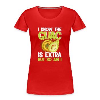 Cinco De Mayo Mexican Party Cinco De Mayo - Women's Premium Organic T-Shirt - red - Front - Mia (176cm)