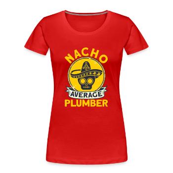 Cinco De Mayo Mexican Party Cinco De Mayo - Women's Premium Organic T-Shirt - red - Front - Mia (176cm)