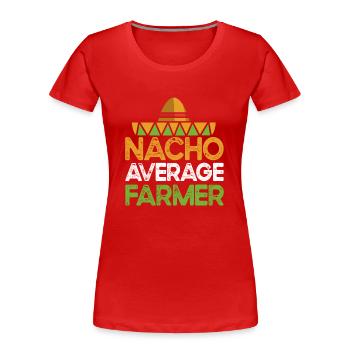 Cinco De Mayo Mexican Party Cinco De Mayo - Women's Premium Organic T-Shirt - red - Front - Mia (176cm)