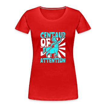 Centaure Mythologie grecque Patrimoine grec Astrologie - T-shirt bio Premium Femme - rouge - Devant - Mia (176cm)