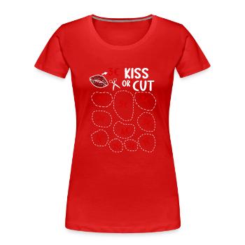 Enterrement de vie de garçon et de jeune fille enterrement de vie de garçon hommes - T-shirt bio Premium Femme - rouge - Devant - Mia (176cm)
