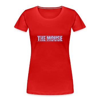 The Mouse Whisperer Nagetier Käse - Frauen Premium Bio T-Shirt - Rot - Vorne - Mia (176cm)