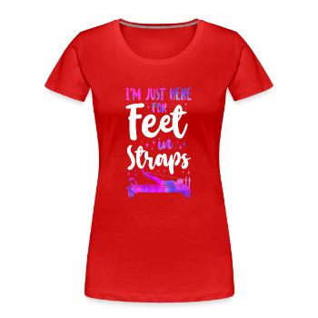 Pilates Instructor Teacher I'm - Frauen Premium Bio T-Shirt - Rot - Vorne - Mia (176cm)