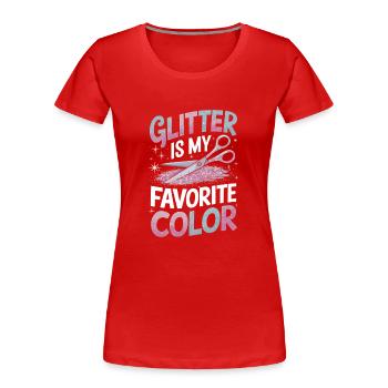 Cardmaker Scrapbooking-kartenherstellungssets Für - Frauen Premium Bio T-Shirt - Rot - Vorne - Mia (176cm)