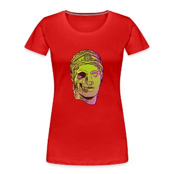 Antiker Gott Griechische Demeter-Mythologie - Frauen Premium Bio T-Shirt - Rot - Vorne - Mia (176cm)