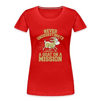 Diy-pilz-enthusiasten Heim-pilzzucht - Frauen Premium Bio T-Shirt - Rot - Vorne - Mia (176cm)