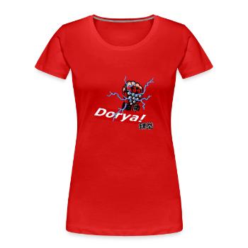 dorya doriya fighter glove tekken art ewgf - Women's Premium Organic T-Shirt - red - Front - Mia (176cm)
