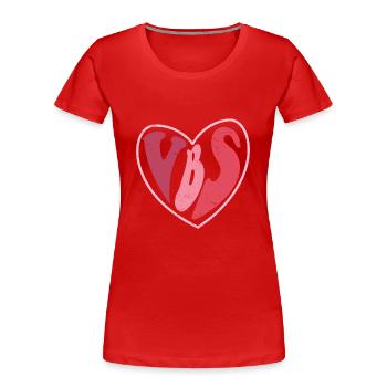 VBS Crew Summer Camp Vacation Bible School Bible - Frauen Premium Bio T-Shirt - Rot - Vorne - Mia (176cm)