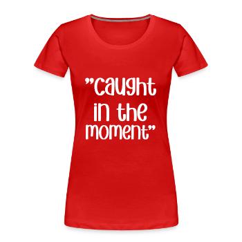 Songtexte Musikliebhaber Songwriter Musikfestival - Frauen Premium Bio T-Shirt - Rot - Vorne - Mia (176cm)