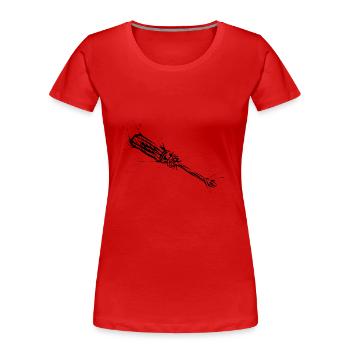 Craftsman screwdriver - Women's Premium Organic T-Shirt - red - Front - Mia (176cm)