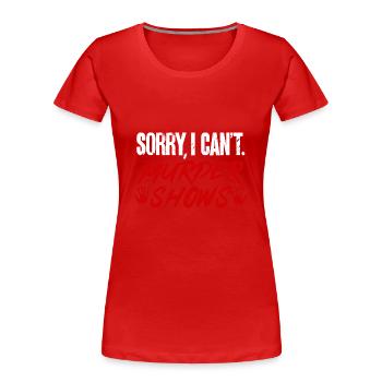 Wahre Verbrechen Podcaster True Crime Podcast - Frauen Premium Bio T-Shirt - Rot - Vorne - Mia (176cm)