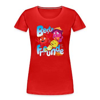 Maari - Abenteuer Am Riff Das Beste Team - Frauen Premium Bio T-Shirt - Rot - Vorne - Mia (176cm)