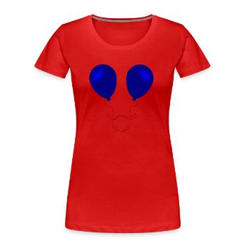 Air Balloons Hope - Women's Premium Organic T-Shirt - red - Front - Mia (176cm)