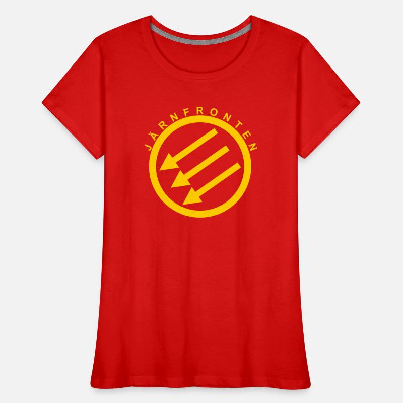Järnfronten / Eiserne Front / Iron Front Frauen Premium Bio T-Shirt