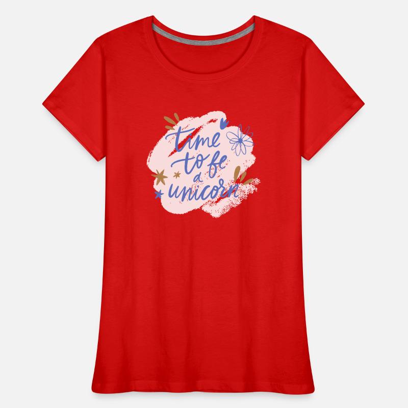 Zeit, einzigartig zu sein Frauen Premium Bio T-Shirt