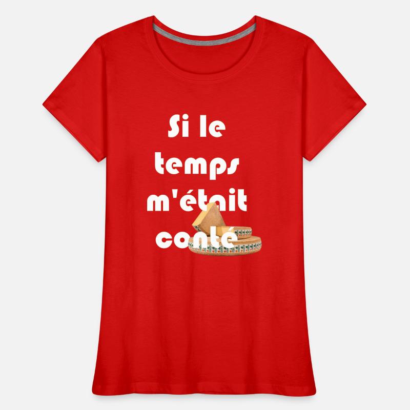 Comté T-shirt bio Premium Femme