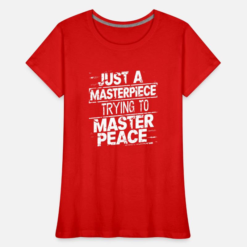 Strength through inner harmony Women's Premium Organic T-Shirt