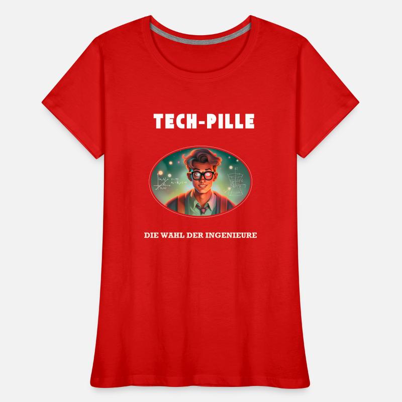 Tech Pill: Engineers' Choice Women's Premium Organic T-Shirt