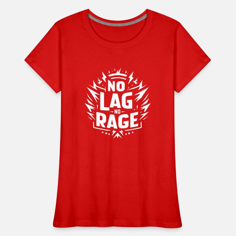 Pas de décalage, pas de rage T-shirt bio Premium Femme
