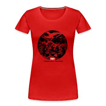 LGBT-Stamm der Bush - Frauen Premium Bio T-Shirt - Rot - Vorne - Mia (176cm)