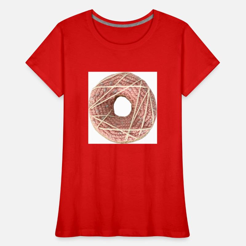 Do'knit! Handmade with needle and thread. Women's Premium Organic T-Shirt
