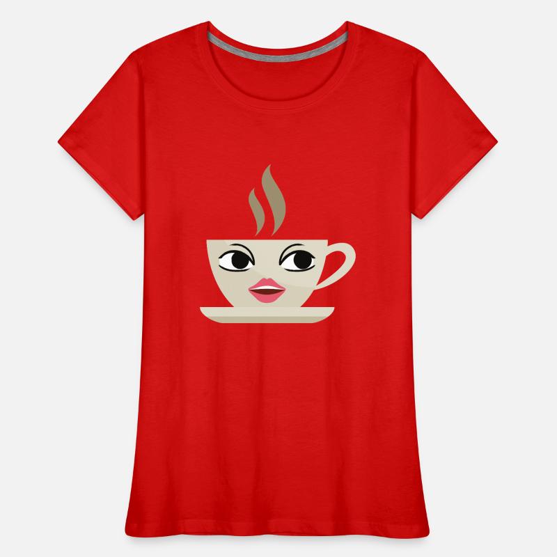 Coffee cup Frauen Premium Bio T-Shirt