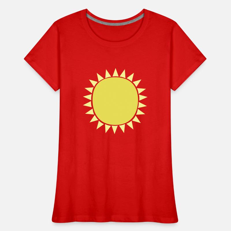 Soleil Soleil T-shirt bio Premium Femme