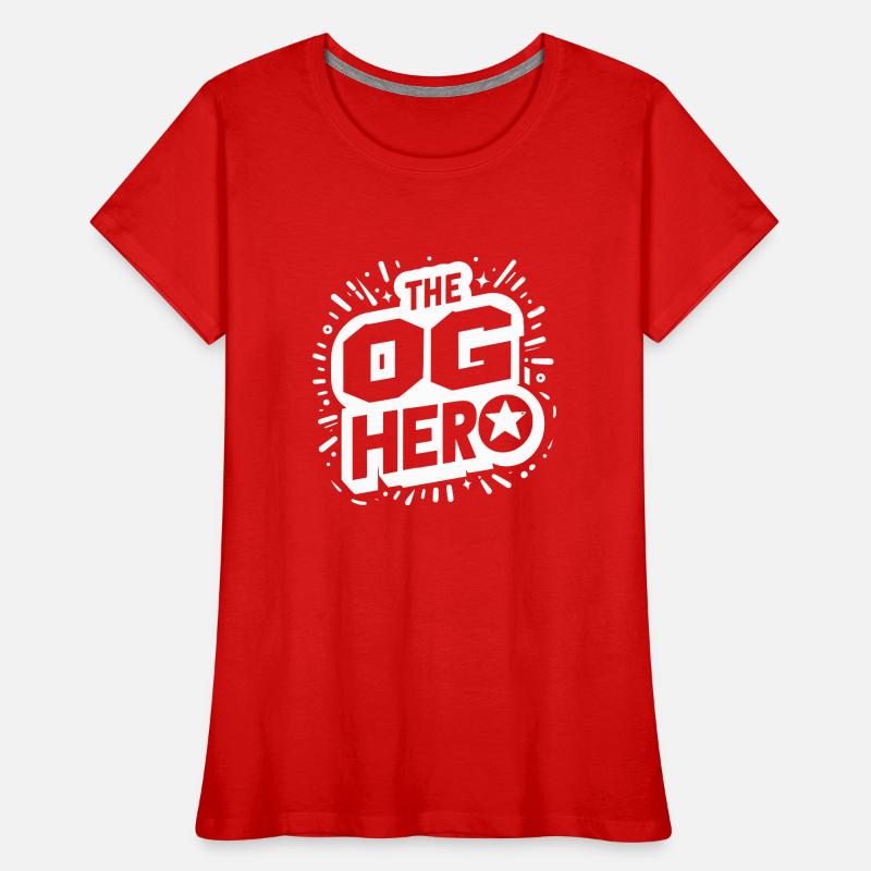Der OG-Held Frauen Premium Bio T-Shirt