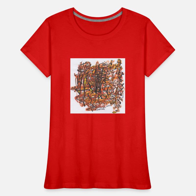 Chakra Lightcodes:Rootchakra Frauen Premium Bio T-Shirt
