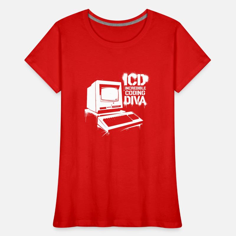 Expert in precise coding Women's Premium Organic T-Shirt