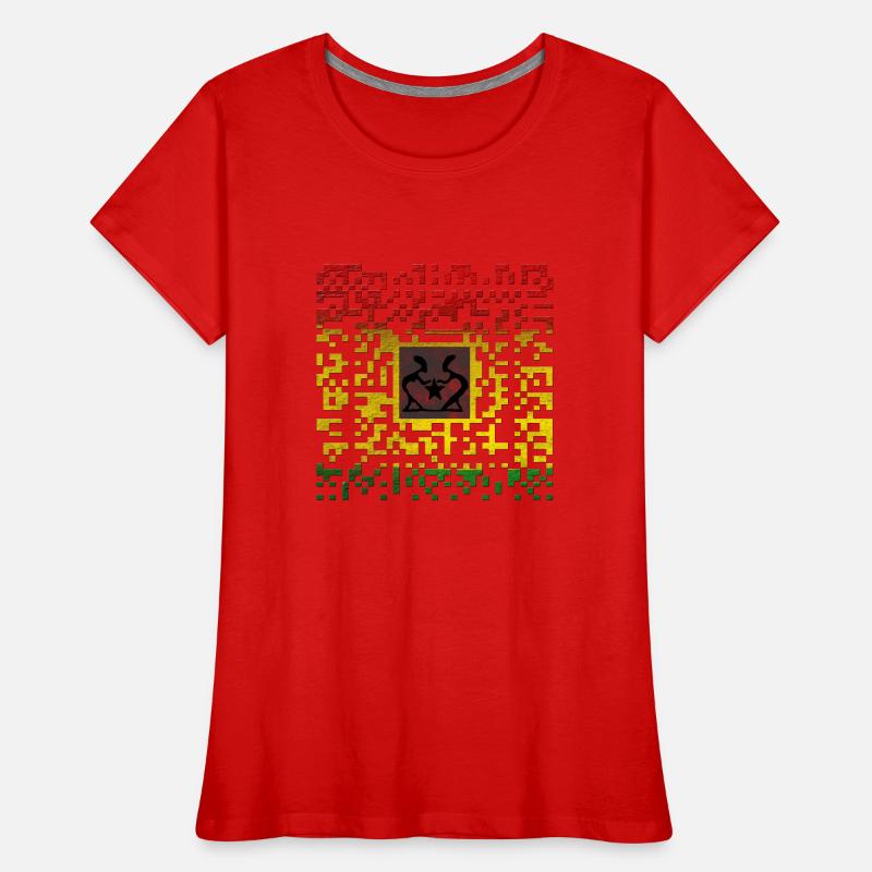 Reggae Code T-shirt bio Premium Femme