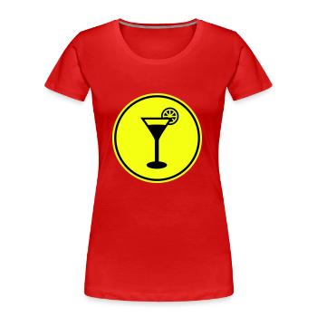 Tequilla Alkohol - Frauen Premium Bio T-Shirt - Rot - Vorne - Mia (176cm)