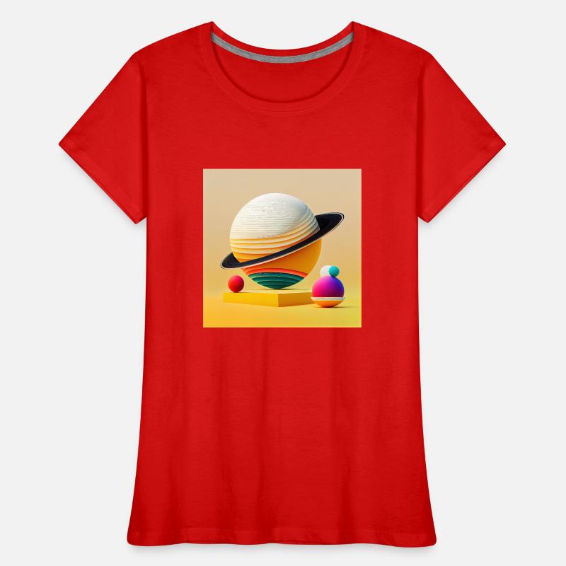 Colonisation de Saturne T-shirt bio Premium Femme