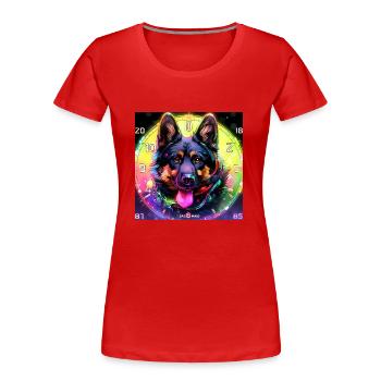 My Colorful Friend - Women's Premium Organic T-Shirt - red - Front - Mia (176cm)