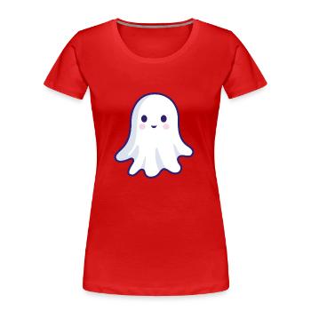 Spirit - Women's Premium Organic T-Shirt - red - Front - Mia (176cm)