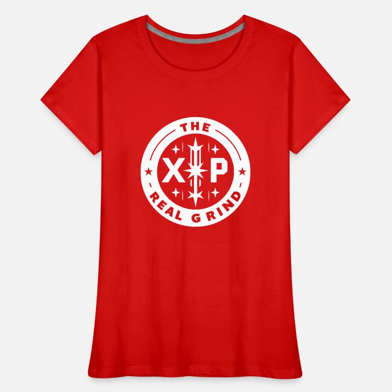 XP Der echte Grind Frauen Premium Bio T-Shirt