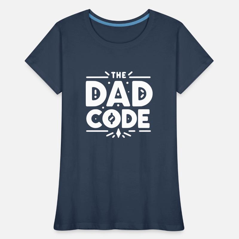Der Papa-Code Frauen Premium Bio T-Shirt