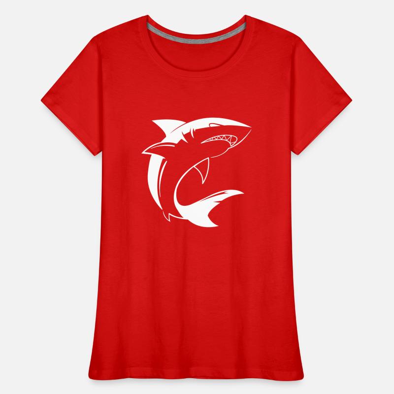 Hai Shark T-shirt bio Premium Femme
