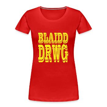 Wer hat Angst vorm bösen Wolf - Frauen Premium Bio T-Shirt - Rot - Vorne - Mia (176cm)