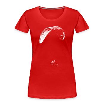Parapente Advance CP - T-shirt bio Premium Femme - rouge - Devant - Mia (176cm)
