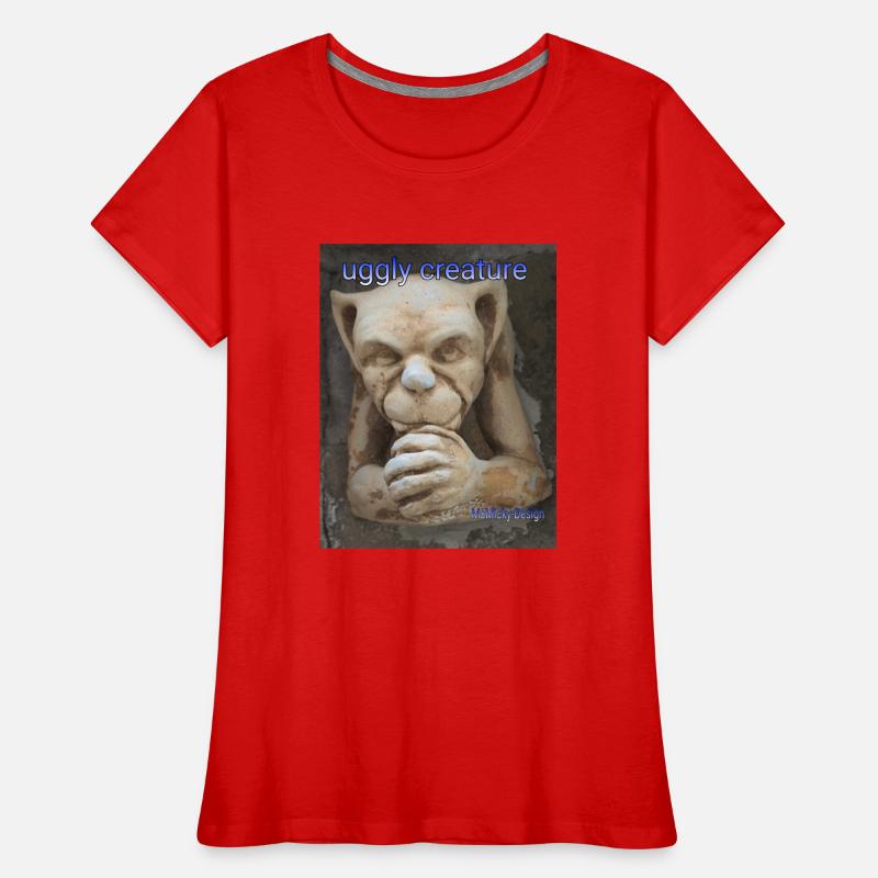uggly creature Women's Premium Organic T-Shirt