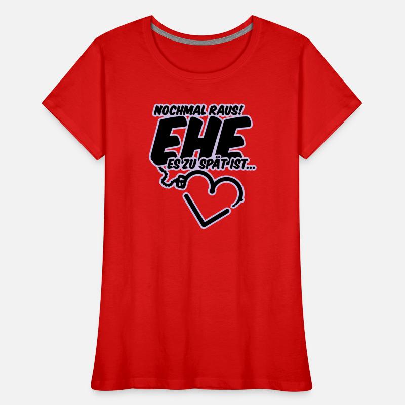 enterrement de vie de mariage de douche de mariage T-shirt bio Premium Femme